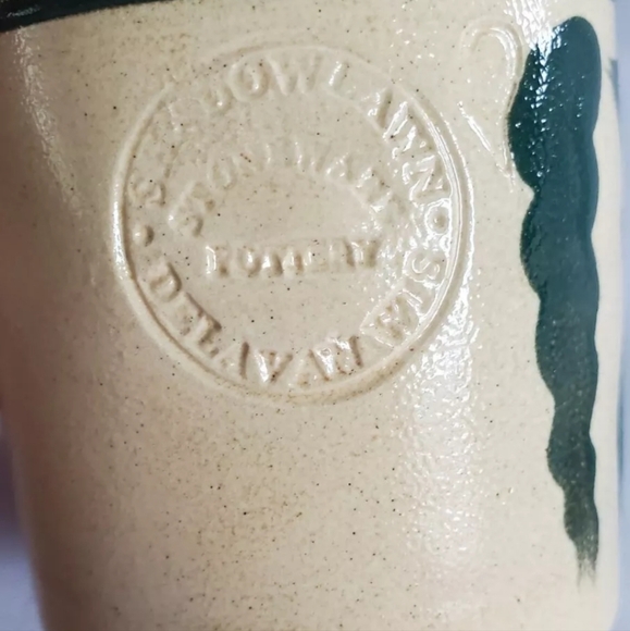 Shadowlawn Vintage Mini Crock Stoneware Pottery Planter Green Apple Small 3" - Picture 6 of 9